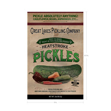 Load image into Gallery viewer, Great Lakes Pickling Company Heatstroke Pickling Pouch Dimensions